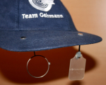 Schie�m�tze "Team Gehmann" blau mit Zubeh�r
